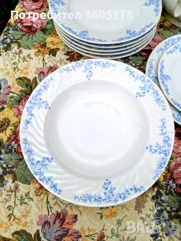 Български,порцеланов сервиз за хранене , снимка 4 - Сервизи - 54200908