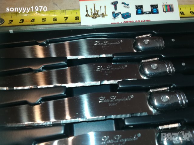 laguiole black-6бр МАРКОВИ ножа 1002211241, снимка 12 - Колекции - 31757099