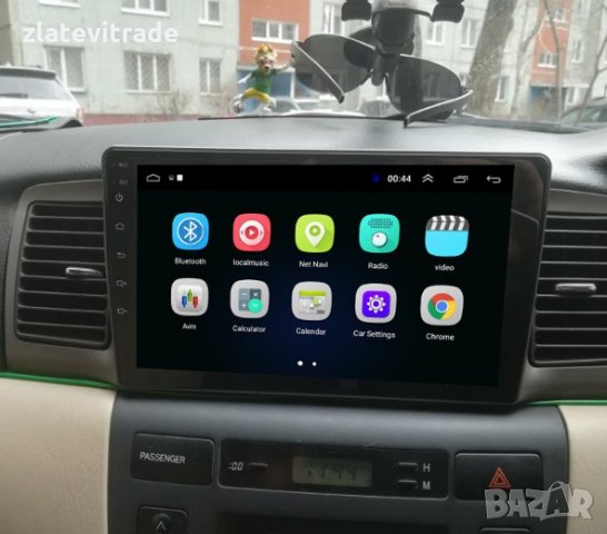 TOYOTA COROLLA E120 BYD - 9'' 2000-2007  Андроид Навигация, снимка 5 - Аксесоари и консумативи - 31801195