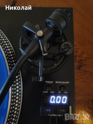 Продавам страхотен грамофон Reloop RP-8000 MK2 Black DJ грамофон, снимка 7 - Грамофони - 50688985