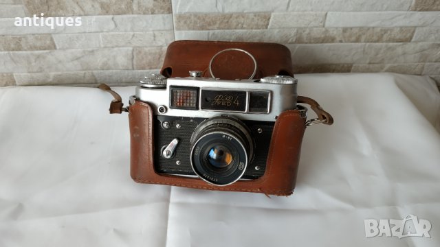 Стар механичен фотоапарат ФЕД 4 - Антика - Сделано в СССР, снимка 5 - Антикварни и старинни предмети - 31826110