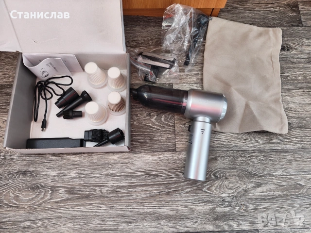 Преносима безжична прахосмукачка за кола., снимка 3 - Прахосмукачки - 54233933