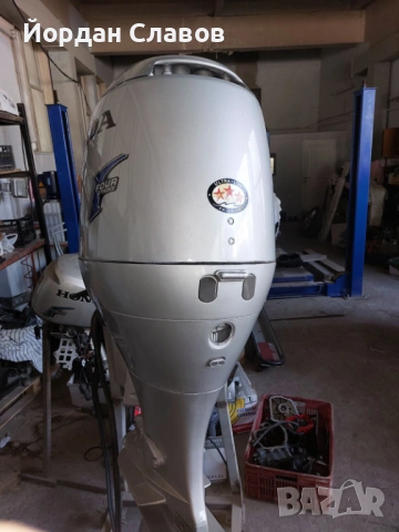извън бордов мотор хонда 75кс, снимка 3 - Воден транспорт - 53967240