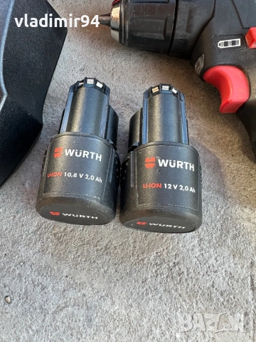 Wurth BS 10-A винтоверт, снимка 4 - Винтоверти - 52976298