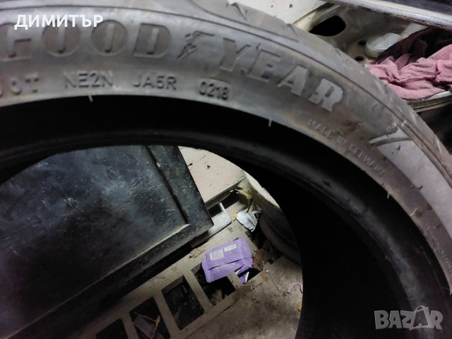 Само 1бр.лятна GOOD YEAR 255/40/18 99Y DOT 0218, снимка 5 - Гуми и джанти - 39146256