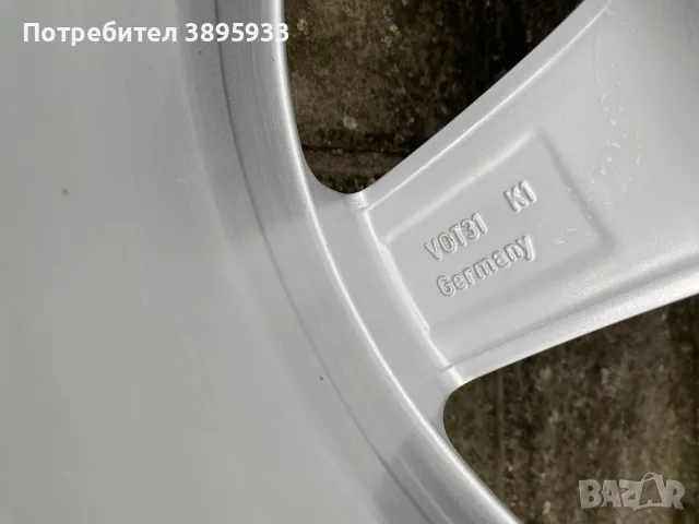 Оригинални джанти на VW Passat B7, снимка 11 - Гуми и джанти - 56278873