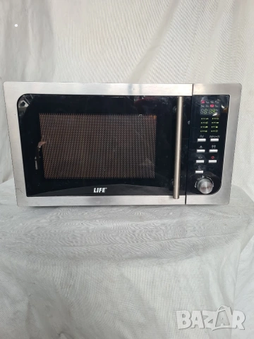 Микровълнова фурна LIFE с Грил – Инокс (Неръждаема стомана