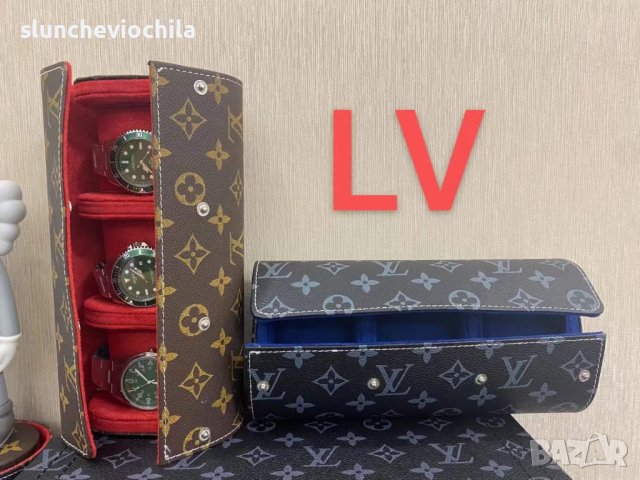 Луксозен Куфар за часовници Кутия за часовник, снимка 11 - Други - 40653854