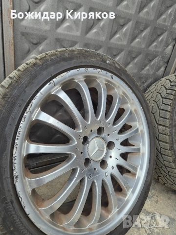 Джанти с гуми Carlsson C/16 Mercedes Benz, снимка 3 - Гуми и джанти - 52724258