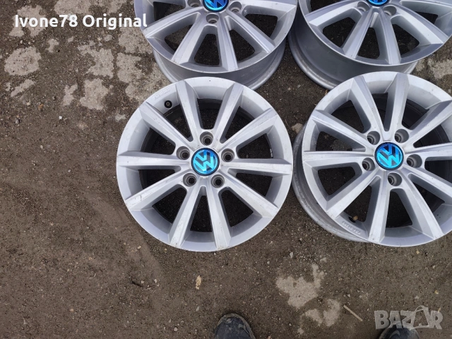 ПРОМОЦИЯ АЛУМИНИЕВИ ДЖАНТИ за VW GOLF 7 5x112 15цола.Отлично състояние, снимка 3 - Гуми и джанти - 54150440