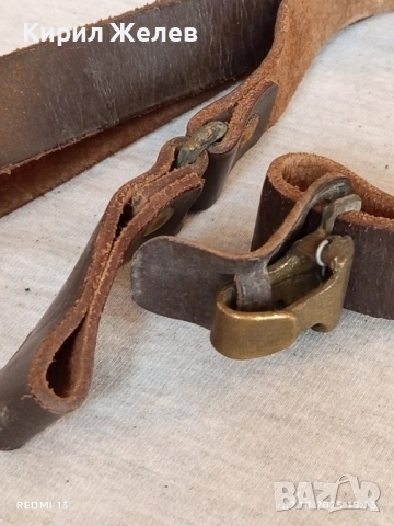 Винтидж кожен ремък за оръжие рядък за КОЛЕКЦИОНЕРИ 51105, снимка 6 - Други ценни предмети - 51921135