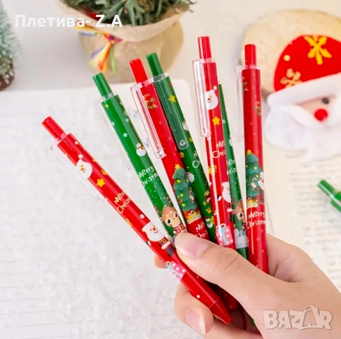 Коледни гел химикалки – 0.5 мм тънък връх