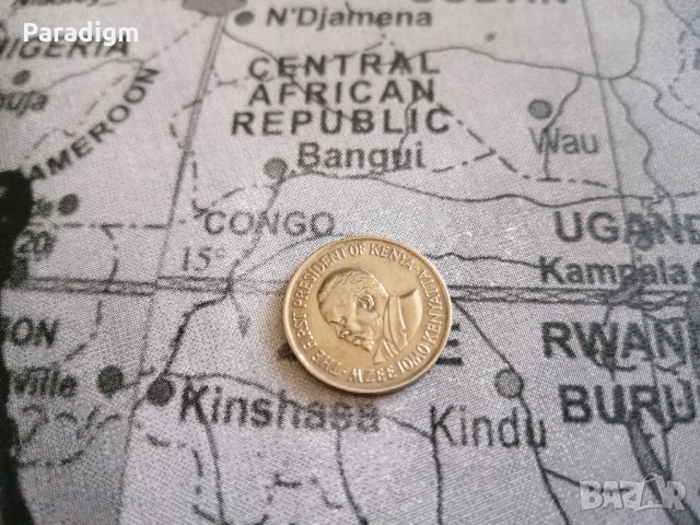 Монета - Кения - 50 цента | 1978г., снимка 2 - Нумизматика и бонистика - 35327036