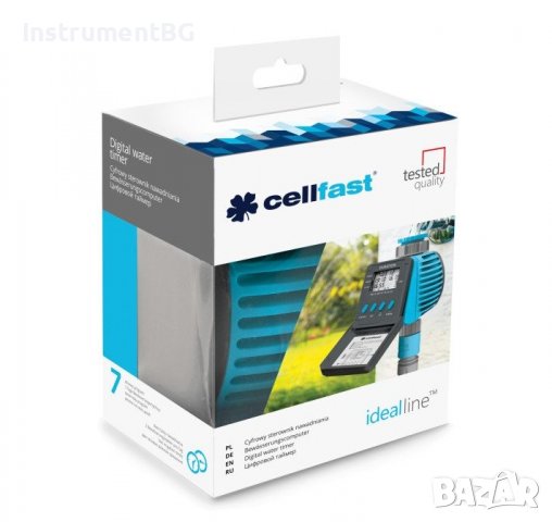 Програматор за напояване CellFast IDEAL / 6 бара, снимка 4 - Напояване - 39923600