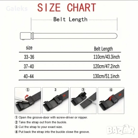 Мъжки, Официални/Дизайнерски черни автоматични кожени колани с модерен дизайн!, снимка 18 - Колани - 50508034