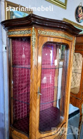 Барокова витрина , снимка 4 - Секции и витрини - 48781648