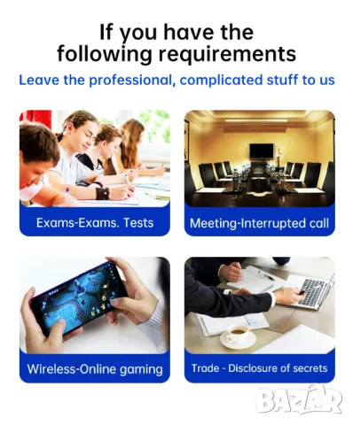 10х 16.5см Антени GPS Заглушител Сателити GSM WiFi 4G 5G Тракери Следящи Автомобилното Позициониране, снимка 7 - Други - 48039098