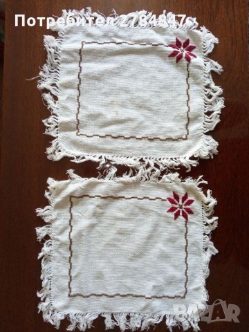 Ръчно избродирано каренце, снимка 1