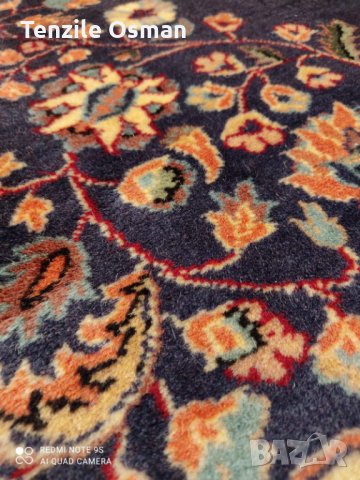 Над 50 годишен ръчно вързан  Персийски килим, снимка 4 - Колекции - 31142902