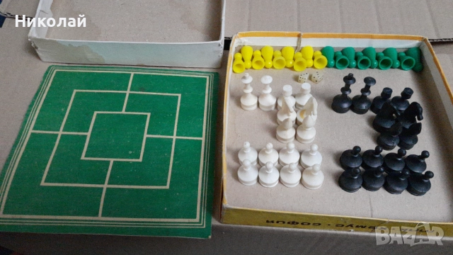 Комплект игри 2в1 - шах и дама, снимка 2 - Шах и табла - 52551288