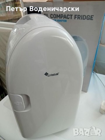 Мини хладилник: 4 литра Марка: CRISTAL Събира 6 кенчета X 330ml Захранване: 12 V Размери: Височина:2, снимка 5 - Аксесоари и консумативи - 34705919