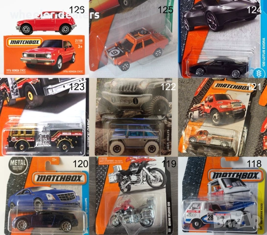 Метални колички Мачбокс Matchbox от различни години в мащаб 1:64 Част2, снимка 11 - Колекции - 50051522