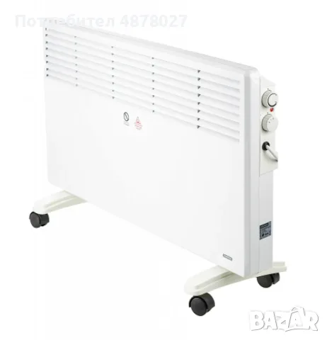 Конвекторна печка, 2000W, панелен, снимка 5 - Отоплителни печки - 56238725