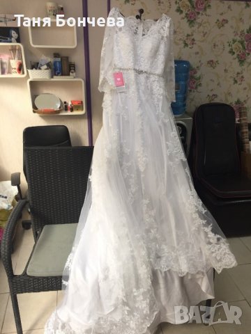 Булченска рокля, снимка 5 - Сватбени рокли - 38666709