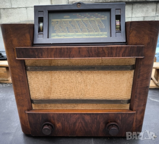 Philips type 695A-20 винтиж радио, снимка 6 - Радиокасетофони, транзистори - 51724952