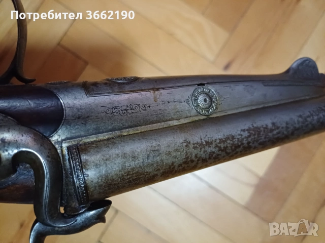 Стара пушка, снимка 2 - Антикварни и старинни предмети - 54335364