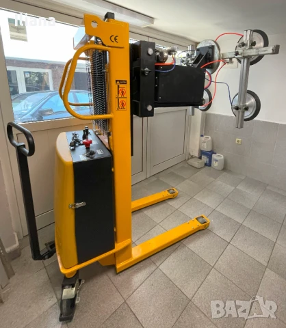 Вакуумен повдигач на стъкла (glasslifter), ламарини, мрамор и други материали с гладка повърхност, снимка 6 - Подемници - 50654433