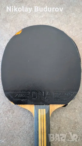 Nittaku Acoustic Carbon Inner G-Revision + Stiga DNA Pro, снимка 9 - Тенис - 56040043