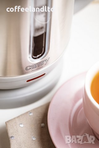 Метална ел. кана за вода 1,2 л. CR 1278, снимка 3 - Кани - 31415805