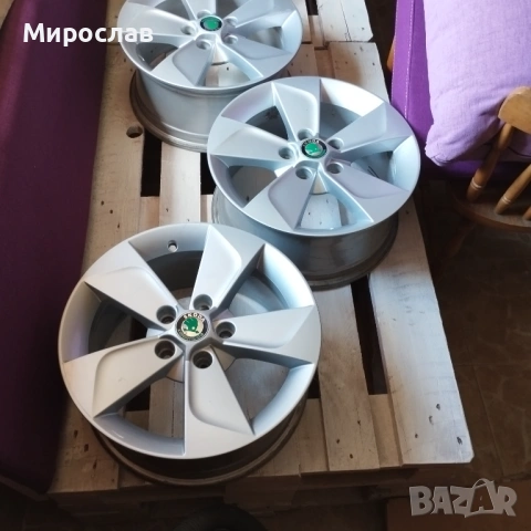 Джанти за Шкода/Shkoda , снимка 3 - Гуми и джанти - 54302146