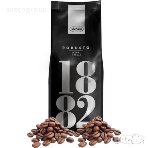 Италианско премиум кафе на зърна Caffe Saccaria Robusto 1882, снимка 4 - Други - 55927859