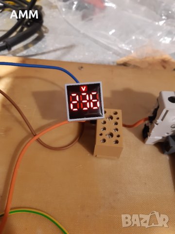 Волтметър за променливо напрежение AC 60 -500V., снимка 2 - Други инструменти - 39112235