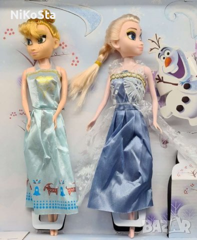 Пеещи Ана и Елза от замръзналото кралство , снимка 1 - Кукли - 42914512