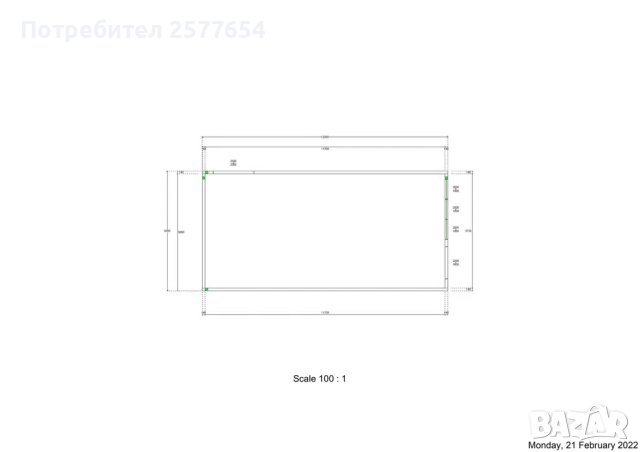 ЛИЗИНГ - Халета, Хале, Магазини, Склад, Складове 72м2 - 12м х 6м, снимка 2 - Строителни материали - 44209630