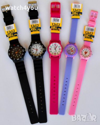 НОВ ДЕТСКИ ЧАСОВНИК Q&Q С ЯПОНСКИ МЕХАНИЗЪМ. ДЕТСКИ ЧАСОВНИЦИ QQ VR19J VR41J VQ13J ТОП, снимка 2 - Детски - 24907035