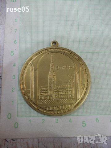Медал "1988 3.hanse - Marathon Hamburg"