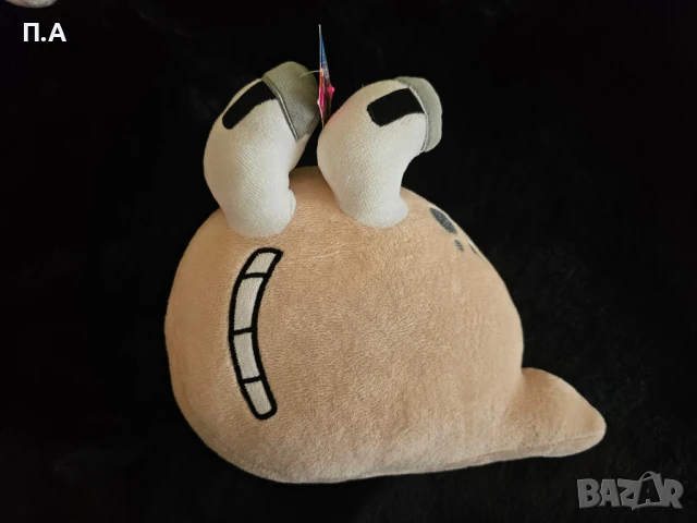 Плюшена играчка охлювче