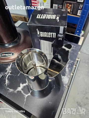 КАФЕВАРКА VENUS 10 ЧАШИ ИНОКС ИНДУКЦИЯ BIALETTI, снимка 6 - Кафемашини - 52749628