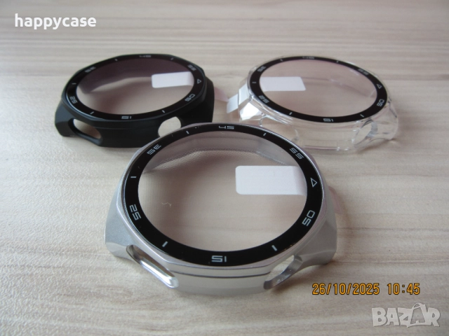 Huawei Watch GT6 46 41 mm. / GT6 Pro 46 mm. / Твърд удароустойчив кейс с протектор, снимка 16 - Смарт часовници - 52044318