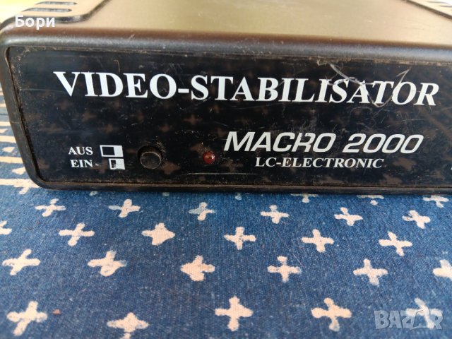Video stabilisator VHS/DVD, снимка 2 - Плейъри, домашно кино, прожектори - 42131675