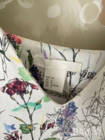 Нова рокля Н&М флорален принт, снимка 9 - Рокли - 37102153