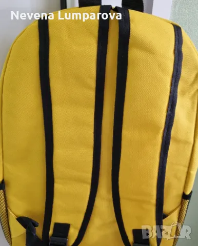 Жълта спортна раница , снимка 3 - Раници - 49857855