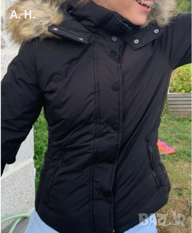 дамско черно яке H&M