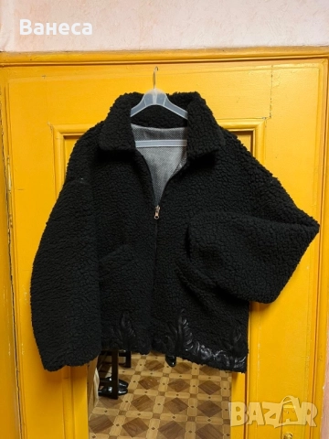 Ръчно изработено дамско яке тип „теди“