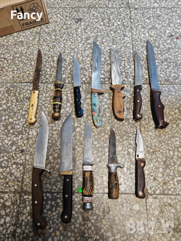 Стари ножове 12 бр , снимка 12 - Антикварни и старинни предмети - 52696195
