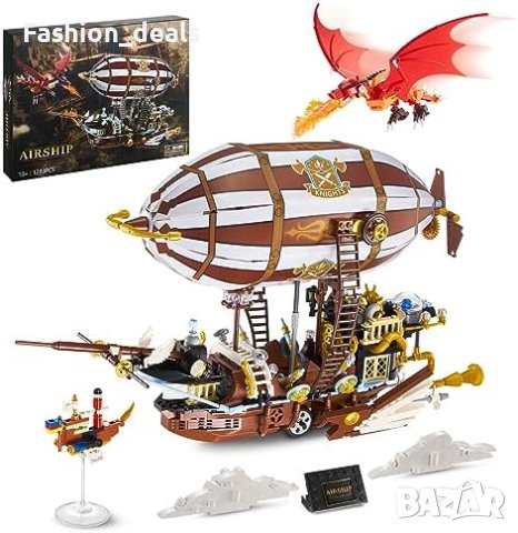 Нова играчка за построяване въздушен кораб Деца Подарък